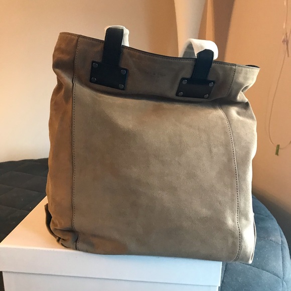rag & bone Handbags - Rag & Bone suede Tote NWT. !!!FIRM